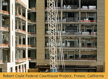 Robert Coyle Federal Courthouse Project. Fresno, California
